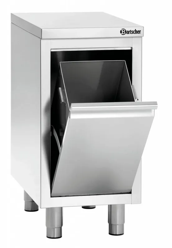 Direct Beschikbaar Prullenbak - Afvalbakkast - 28 liter - 340x700x(h)850-900mm