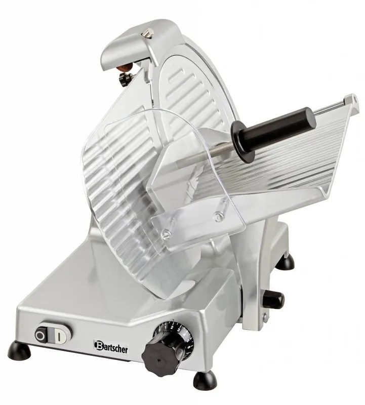 Gratis Retour Professionele Aluminium Vleessnijmachine - 230V - 380W - 480x595x450(H)mm