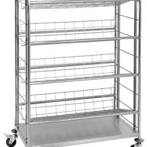Krattenwagen - 4 niveaus - 108x57x(h)161cm Goedkoop