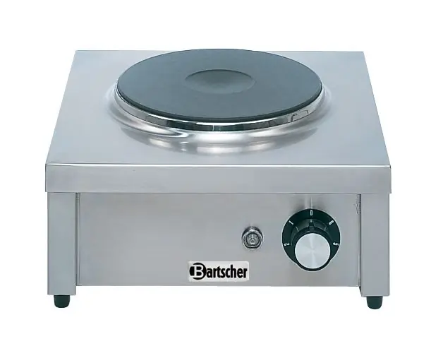 Kooktoestel - 1 Kookplaat - 2 kw - 350x350x(H)150 mm Koop Vandaag