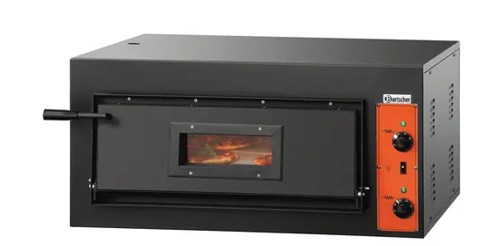 Pizza Oven Enkel Elektrisch - 4 Pizza's 30cm - 400V - 4,2kW - 890x860x(H)430mm Tijdelijk Beschikbaar