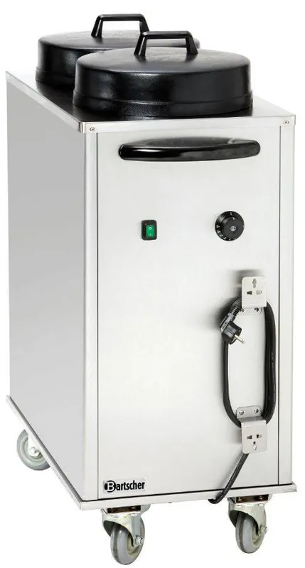 Bordenwarmer Bordenwagen Elektrisch Verwarmd - 2 kW - 43x80x(h)103cm Must-Have