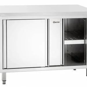Tijdelijk Beschikbaar Warmkast met Schuifdeuren en Tussenschap - 2kW - 100x70x(h)85/90cm