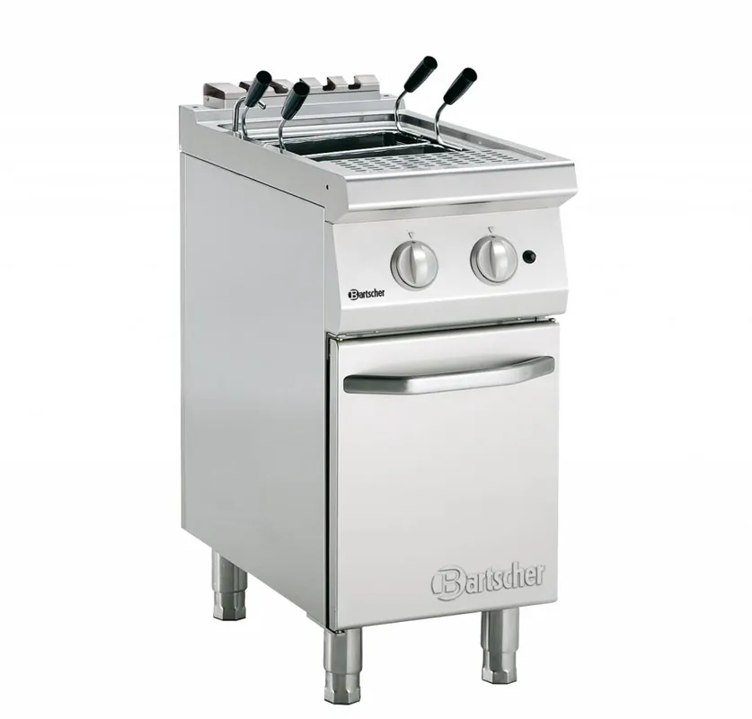 Gas Pastakoker Serie 700 - 8,7kW - 24 Liter - 400x700x(H)850-900mm Hoge Kwaliteit