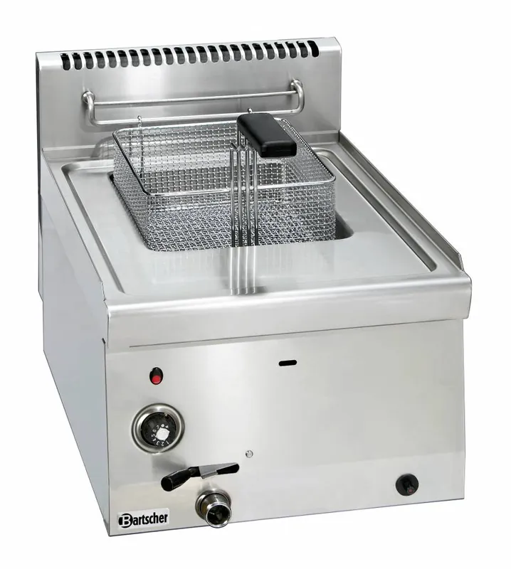Merkproduct Gas Friteuse - 1x8 Liter - Serie 600 - 6,7KW - 400x600x(H)290mm
