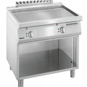 Snelle Levering Elektrische bakplaat 700 serie - Onderbouw open - soepel - 800x700x(h)850-900mm