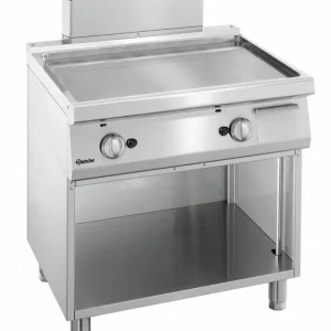 Express Levering Gasbakplaat 700 serie - Onderbouw open - soepel - 800x700x(h)850-900mm