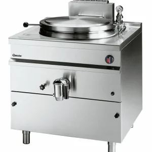Gaskookpan RVS - 150 liter - 800x900x(h)900mm Finale Uitverkoop