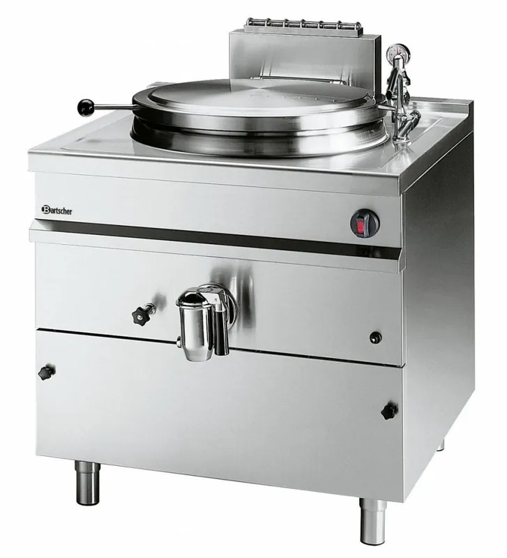 Gaskookpan RVS - 150 liter - 800x900x(h)900mm Finale Uitverkoop