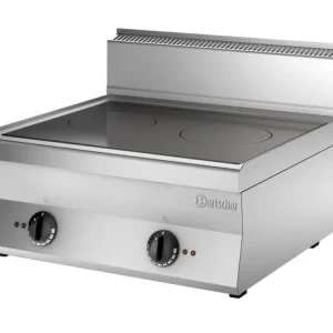Exclusieve Aanbieding Inductie Kooktoestel met 2 Zones - 400V - 10kW - 700x650x(H)295 mm