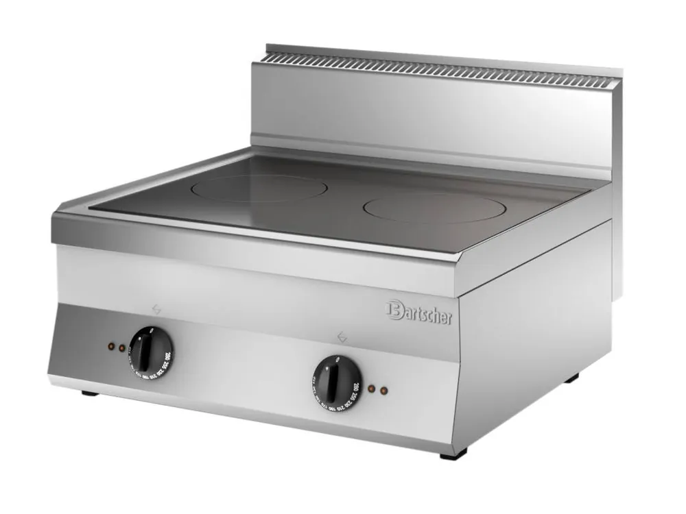 Exclusieve Aanbieding Inductie Kooktoestel met 2 Zones - 400V - 10kW - 700x650x(H)295 mm