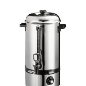 Speciale Aanbieding Warmwaterketel RVS / Gluhwein ketel - Tapkraan - Ø225mm - 10 liter
