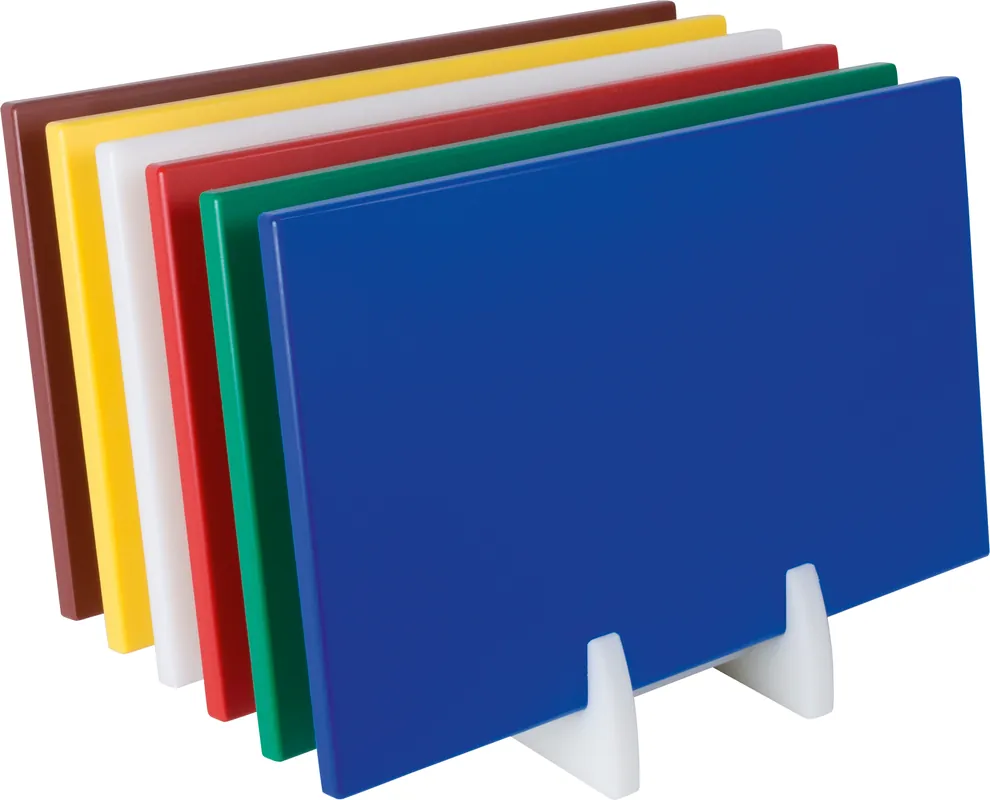 SARO Polyethyleen snijplank met anti slip voetjes geel Rechtstreeks Van De Fabrikant