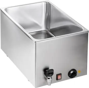 Uitverkoop Bain Marie - GN 1/1 - Aftapkraan