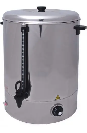 Glühwein en heetwaterketel - Roestvrij staal - Ø390mmx(h)600mm Seizoensaanbieding