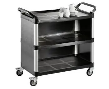 Direct Beschikbaar Trolley - 3 etages - 1020x500x(h)960mm - 250Kg1020(b)x500(d)x960(h)mm