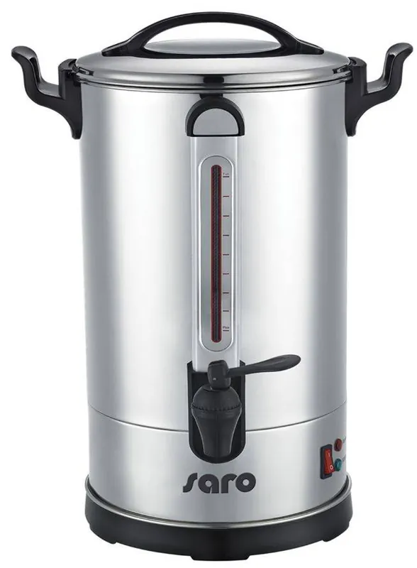 Tijdelijk Beschikbaar Percolator RVS - Dubbelwandig - 10,8 Liter - tot 100 Kopjes- XXL AANBIEDING