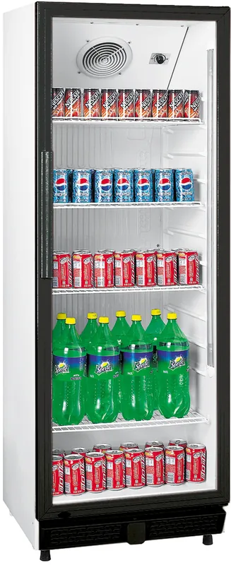 Uitverkoop Koelvitrine Geventileerd - Model GTK 230 Liter - 530x635x1442(h)mm