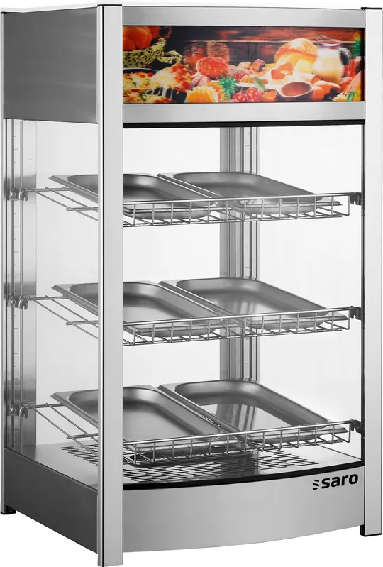 Exclusieve Aanbieding SARO Warmhoudvitrine model FINN