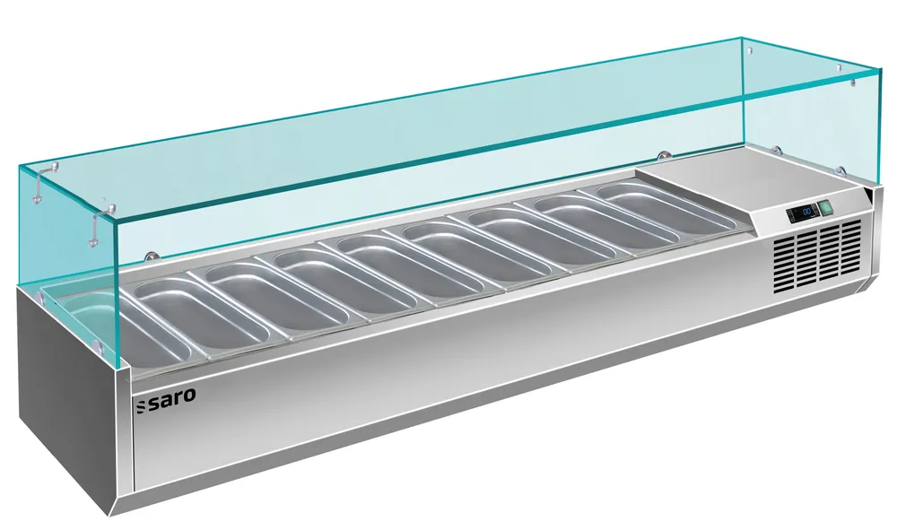 SARO Opzet koelvitrine - 1/3 GN, model VRX 2000/380 Laatste Kans