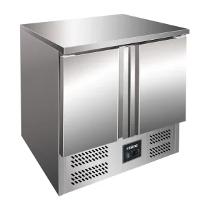 SARO Gekoelde werkbank met 2deuren, VIVIA S 901 S/S TOP Snelle Levering