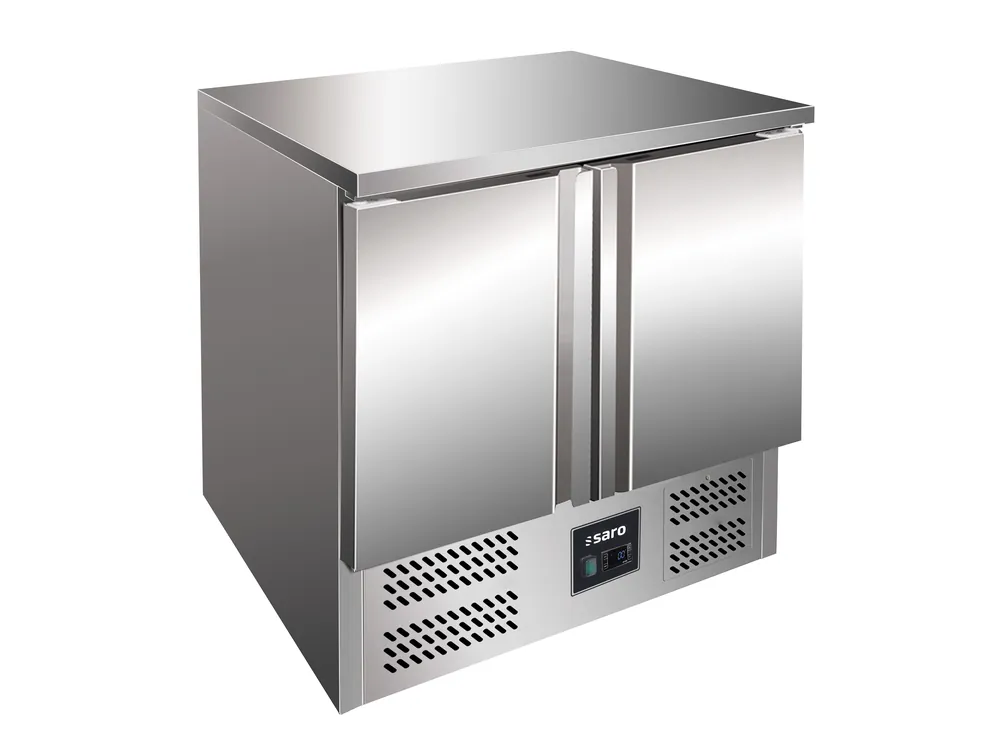 SARO Gekoelde werkbank met 2deuren, VIVIA S 901 S/S TOP Snelle Levering