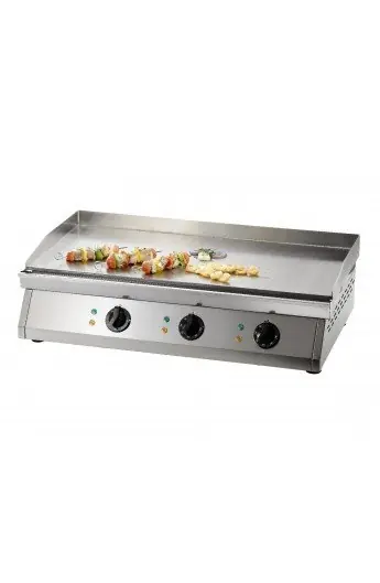 Direct Verzonden Elektrische grillplaat glad - 845x500x(h)240mm - 400V-9kW