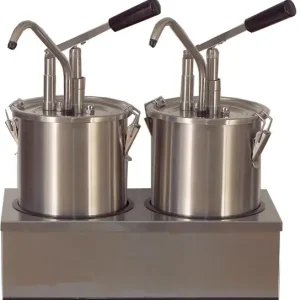 Saus Dispenser - RVS - 2 x 4,5 Liter - Pro Favoriet
