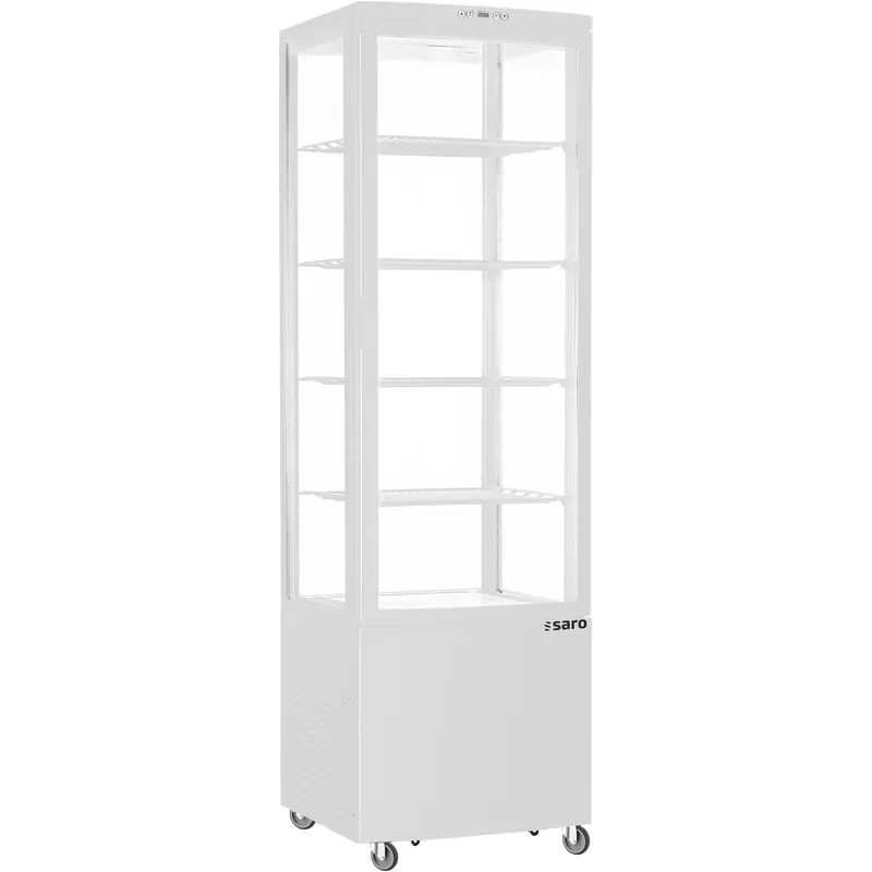 SARO Koelvitrine, 235 liter model SVEN wit Lage Prijs
