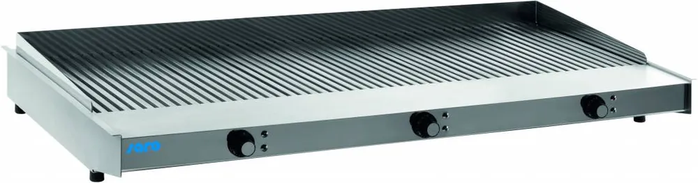 WOW Grill 1200 - Elektrische RVS Grillplaat - 400V/13,5kW - 1166x700x150(h)mm Lage Prijs
