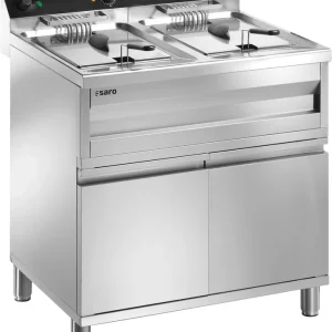 SARO Friteuse tafel model GASTROLINE 12+12Vs Exclusieve Aanbieding