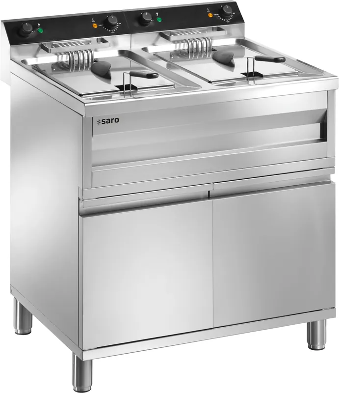 SARO Friteuse tafel model GASTROLINE 12+12Vs Exclusieve Aanbieding