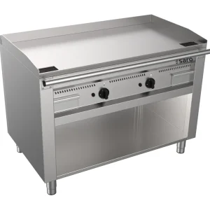 SARO Gas Teppanyaki Grill met open onderstel TED2/120G Meest Verkocht