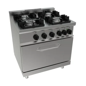Alleen Vandaag SARO Gasfornuis met electrische oven model E7/KUPG4LE