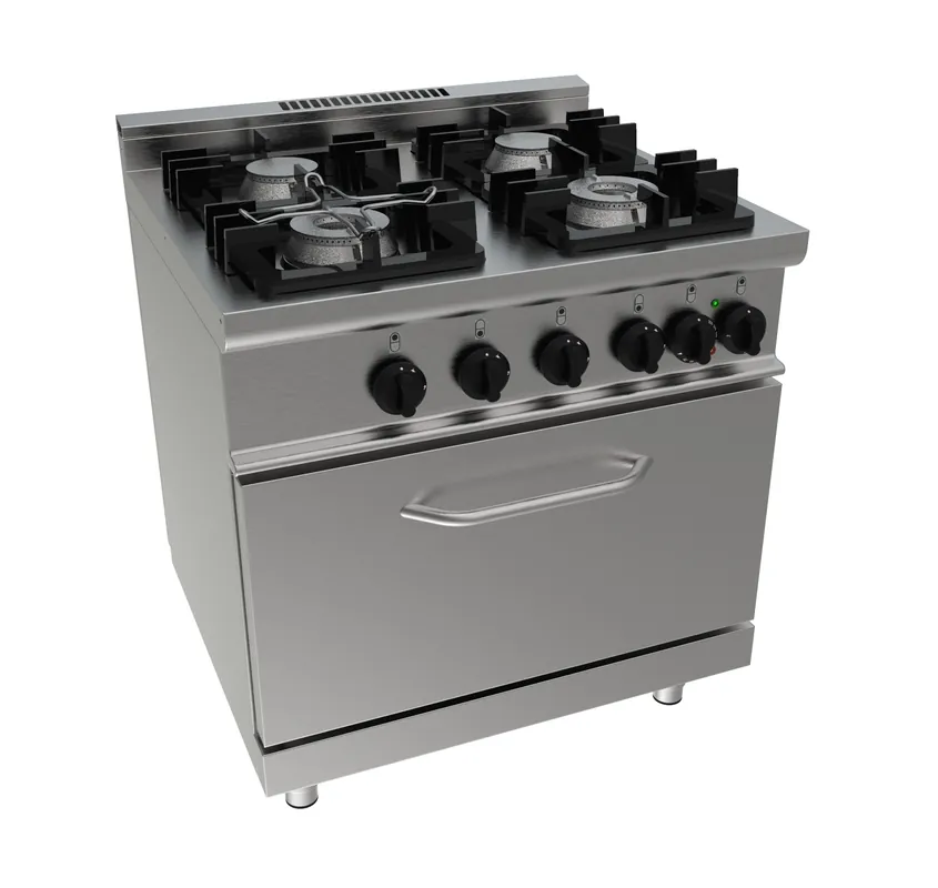 Alleen Vandaag SARO Gasfornuis met electrische oven model E7/KUPG4LE