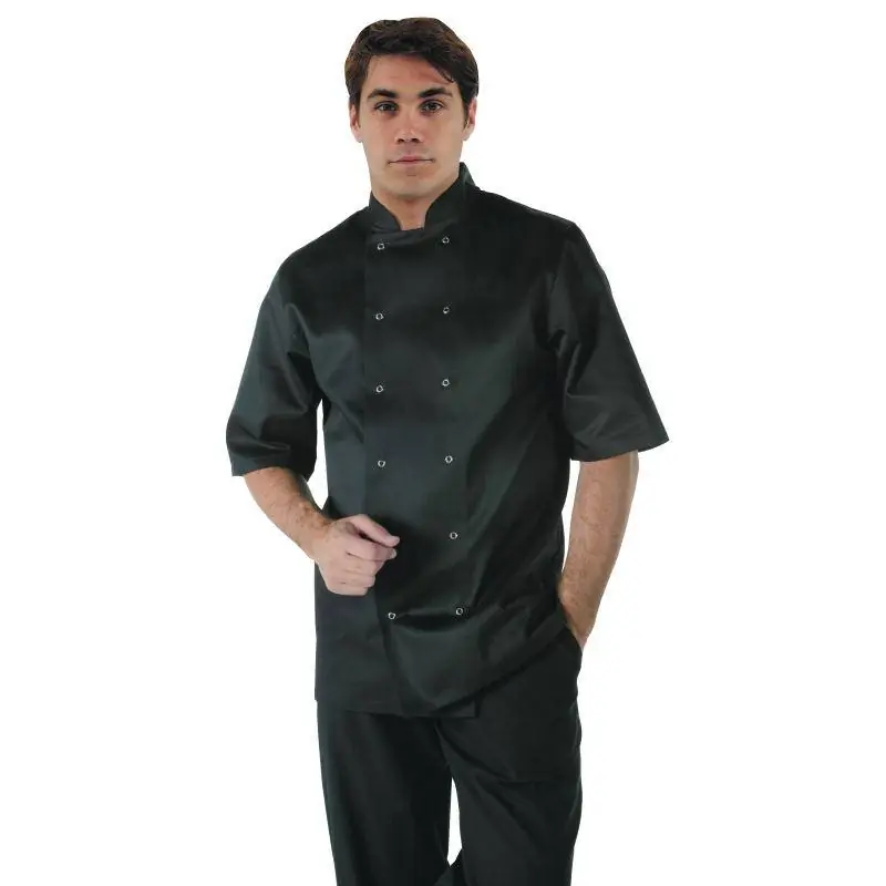 Koksbuis Vegas Whites Korte Mouwen Unisex Zwart Maat XS Merkproduct