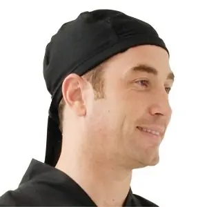 Chef Works Hoofddoek - Universele maat - Zwart - Unisex Meest Verkocht