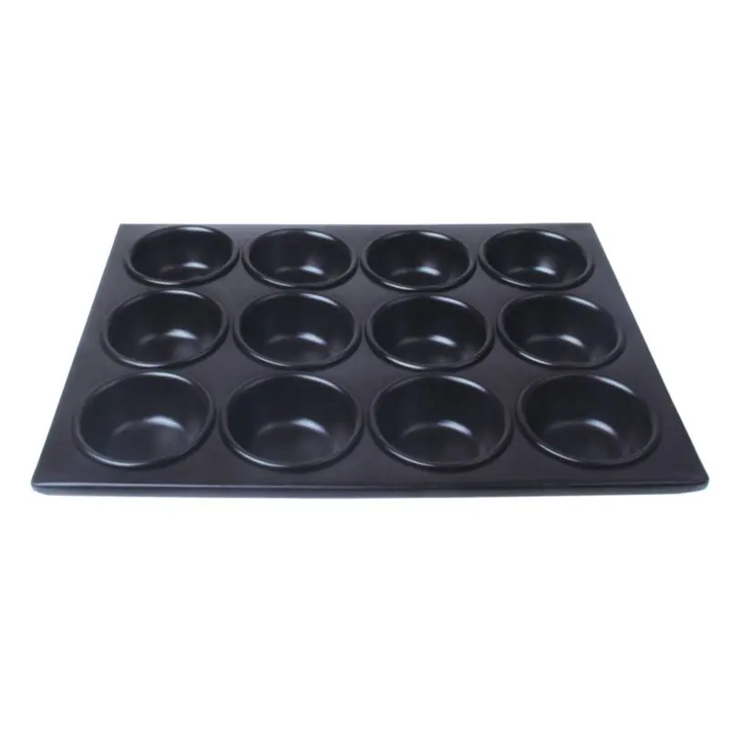 Favoriet Bakplaat 12 Madeleines Ø75mm - 360x275mm
