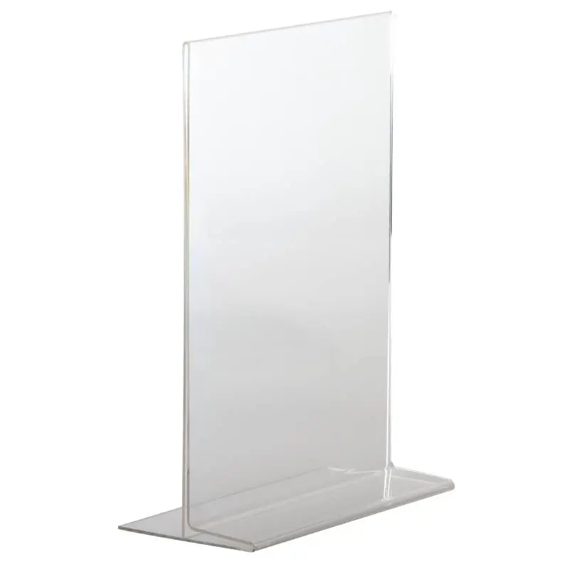 Menukaart standaard A4 - Recht Plexiglas Dagaanbieding