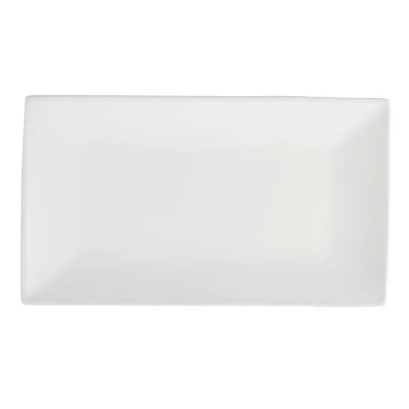 Fabrieksprijs Schaal Rechthoekig - Olympia Wit Porselein - 310x180mm - 2 Stuks