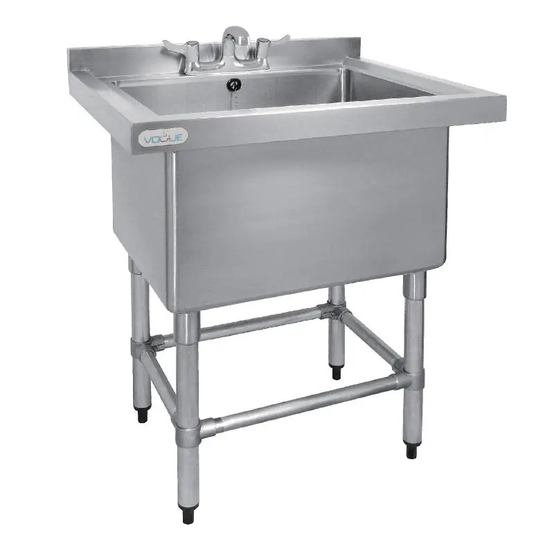 Afwasbak 770(b)x600(d)x900(h)mm Extra Diepe Wasbak 400(h)x610(b)x450(d) Hoge Kwaliteit