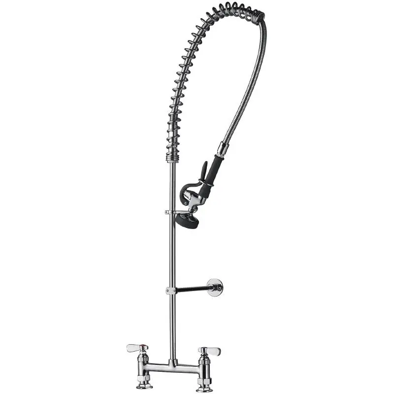 Betrouwbaar Voorspoeldouche - 7 Liter per minuut - Duobloc - RVS Constructie - 1810x390x(H)1100 mm