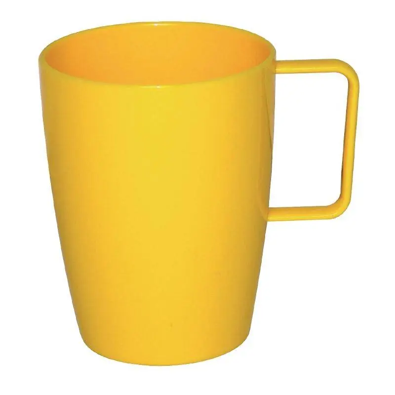 Beker met Oor - Geel - 280ml - 12 Stuks Dagaanbieding