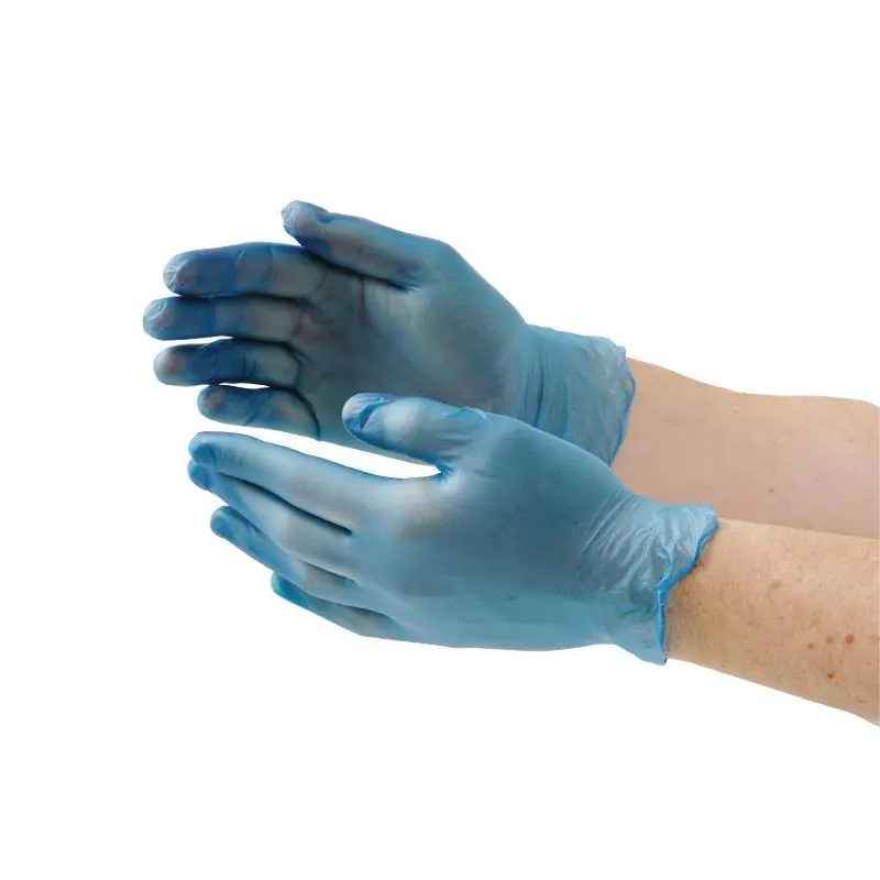 Wegwerp Handschoenen Blauw Vinyl Poedervrij 100 Stuks Maat S Beperkt Aanbod