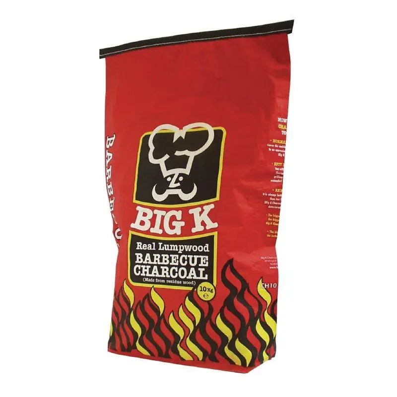 Direct Beschikbaar Houtskool Big K - Zak 10Kg