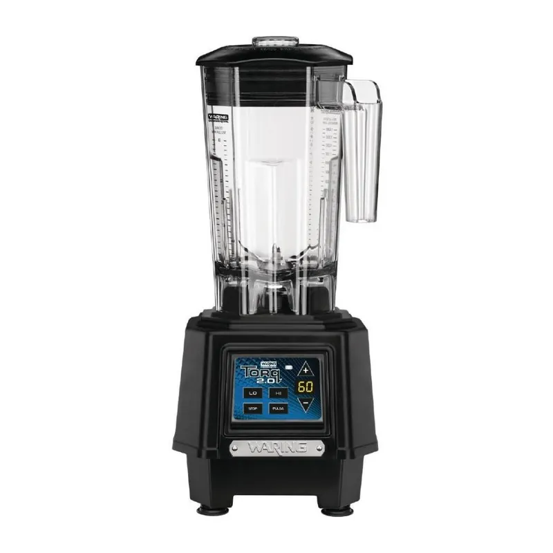 Waring Torq 2 Blender TBB160K - 60 Sec Timer - 1,4 kW - 2 Snelheden 24.000tpm - 29,21x22,86x(H)39,69cm Merkproduct