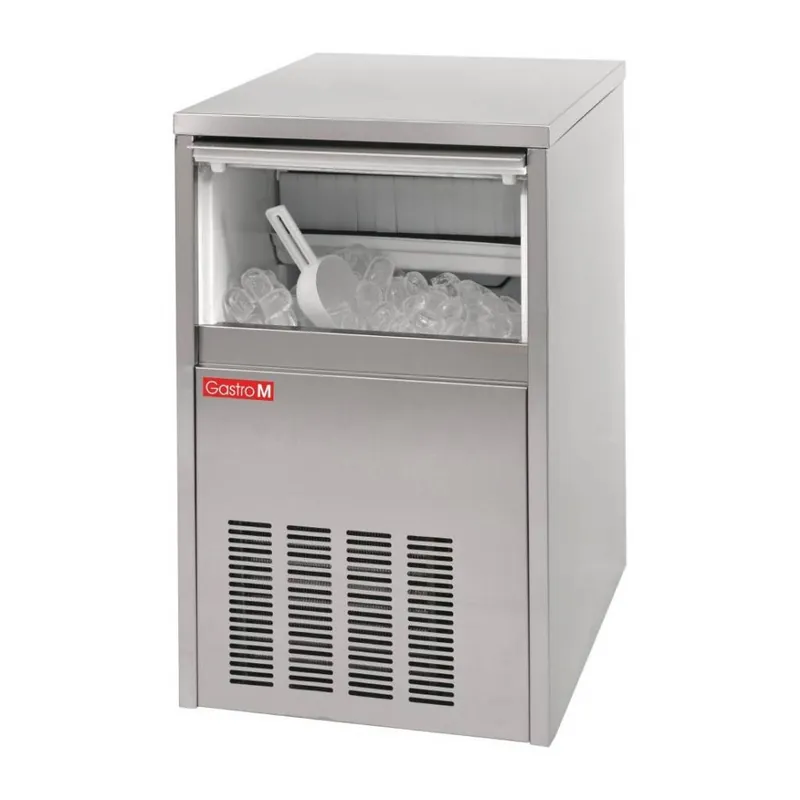 Ijsblokjesmachine - 28kg/24u - RVS - 4,6x4x6,7(H)cm Weekendaanbieding