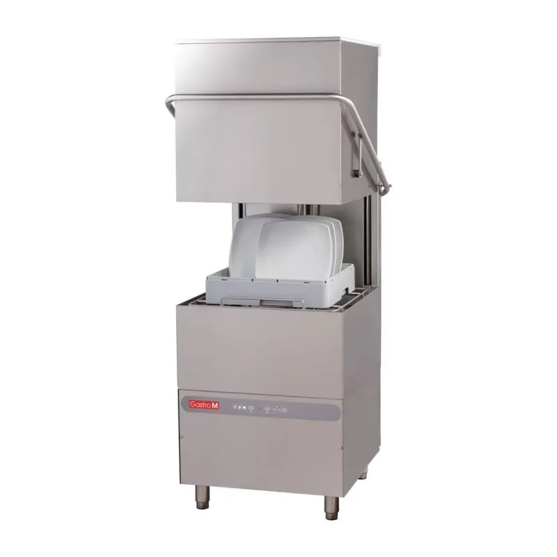 Doorschuifvaatwasmachine - Maestro -Met afvoerpomp, zeepdispenser en breaktank - 400V - 50x50 - 88x75cm Veilige Betaling