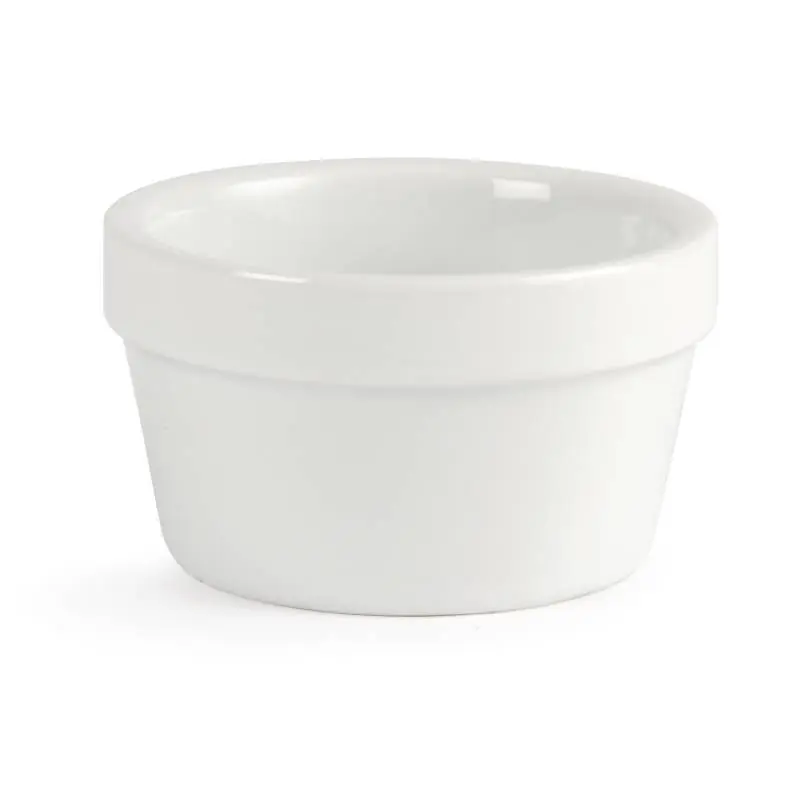 Ramekin - Olympia Wit Porselein - 77x45mm - 6 Stuks Bestseller