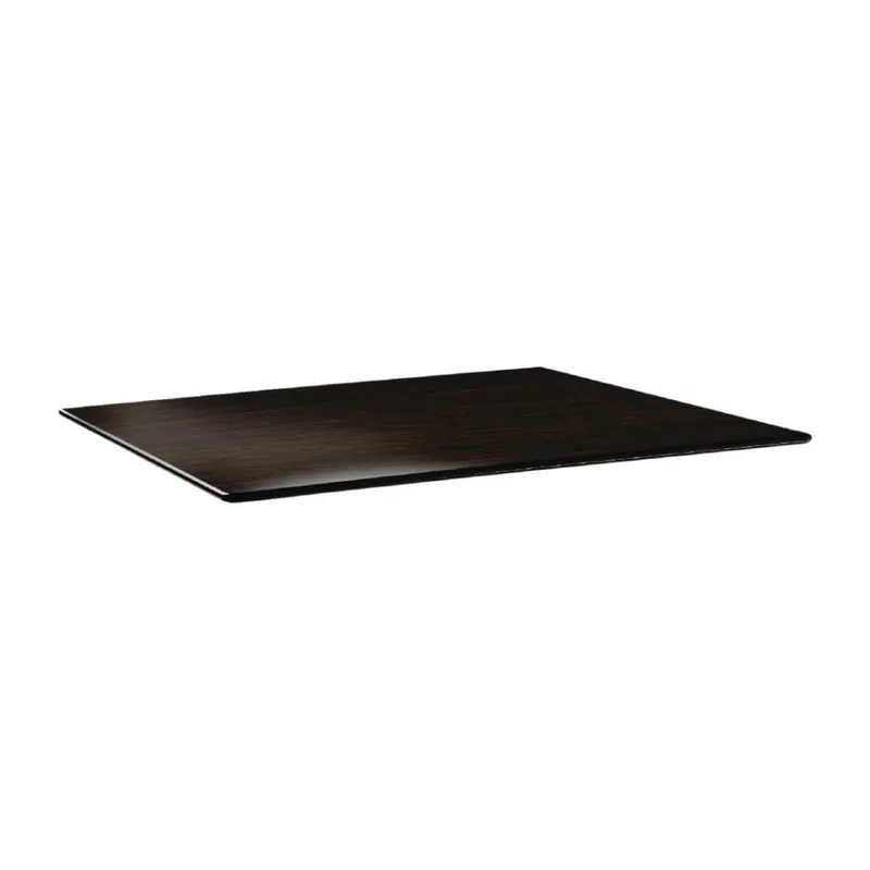 Meest Verkocht Topalit Smartline - Rechthoekig Tafelblad - Wengé - 120x80cm